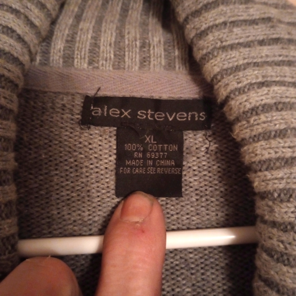 Cardigan by Alex Stevens